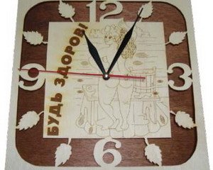 Часы резные Будь здоров ЧР-З