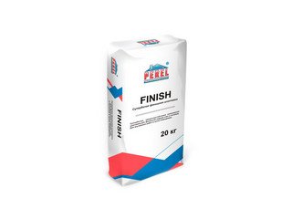 Полимерная шпатлевка Perel Finish 0655 для финишной отделки, 20 кг белая (для внутренних работ)