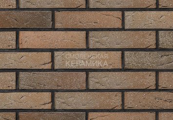 Кирпич облицовочный БРАЕР КЛАДКА кора дуба с песком, 1 НФ 1