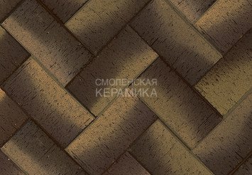 Клинкер тротуарный ЛСР ангобированный «МОНАКО» Золото Классик 1