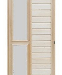 Дверь банная (липа) 1,90х0,70, ДС-09 правая