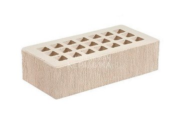 Кирпич облицовочный керамический ЖКЗ Белый Бархат 1НФ 4