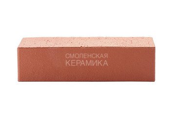 Кирпич лицевой полнотелый ЛСР Красный гладкий, 1НФ 5