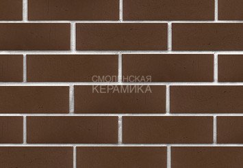 Клинкер фасадный ЛСР Возрождение «Кёльн» коричневый винтаж 1