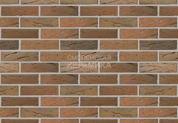 Кирпич облицовочный БРАЕР КЛАДКА кора дуба, 1 НФ 4