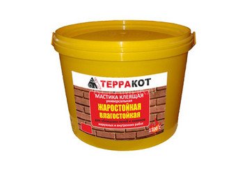 Мастика клеящая универсальная «Терракот», 5 кг 1