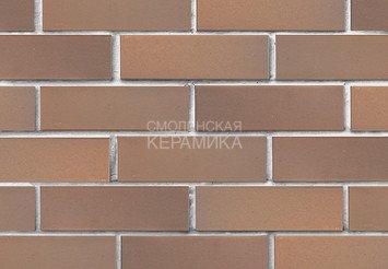 Клинкер фасадный ЛСР Классика «Прага» гладкий 2