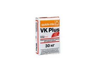 Кладочный раствор с трассом Quick-mix VK plus . H, графитово-чёрный, 30 кг