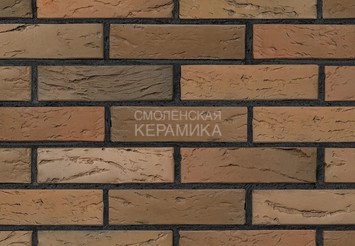 Кирпич облицовочный БРАЕР КЛАДКА кора дуба, 1 НФ 1