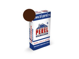 Цветная кладочная смесь Perel SL 0055 шоколадная, 50 кг