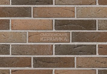 Кирпич облицовочный БРАЕР КЛАДКА кора дуба с песком, 1 НФ 3