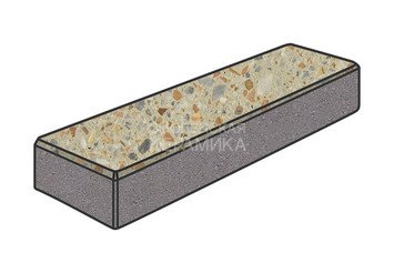 Гранитная тротуарная плитка Готика, Паркет Granite FINO, 300x100x60, Зарф 1