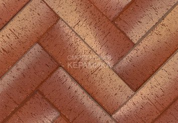 Клинкер тротуарный ЛСР ангобированный «КАННЫ» Золото Лонг 1