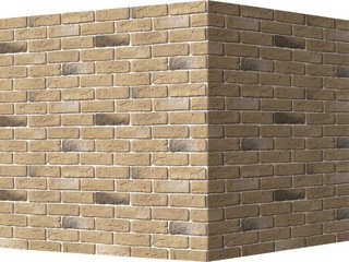 Декоративный камень 320-25 White Hills "Кельн брик" (Cologne brick), песочный, угловой