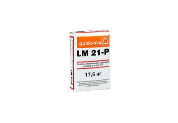 Теплоизоляционный кладочный раствор Quick-mix LM 21-P с перлитом, 17,5 кг 1