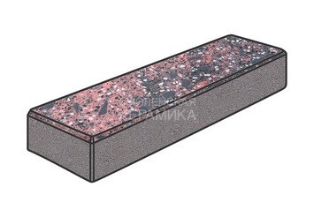 Гранитная тротуарная плитка Готика, Паркет Granite FINO, 300x100x60, Дымовский 1