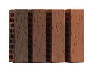 Кирпич лицевой керамический VOLGABRICK 1НФ горизонтальный Руст №70 М200