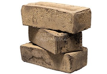 Кирпич ручной формовки КЕРМА FABER JAR Петровский Штандарт жёлто-коричневый WDF 3