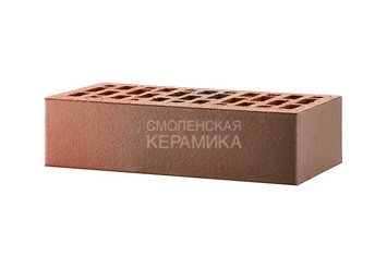 Кирпич лицевой керамический ЛСР Красный флэш ультра гладкий 1НФ 7