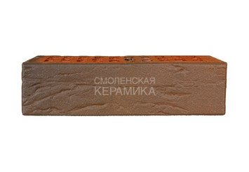 Кирпич лицевой керамический ЛСР Красный флэш ультра рустик 1НФ 7