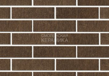 Кирпич облицовочный СТАРЫЙ ОСКОЛ Коричневый бархат 0,7НФ 3