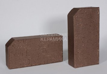 Брусчатка коричневая ЛСР «Мюнхен» бордюр 0,51NF 2