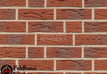 Клинкерный кирпич Feldhaus Klinker K345NF carmesi aczent mana 1