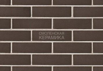 Кирпич облицовочный БРАЕР Коричневый гладкий, 0,7 НФ 2