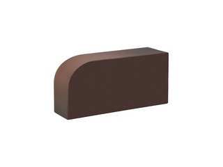 Кирпич печной полнотелый радиусный КС-Керамик "Шоколад" R60