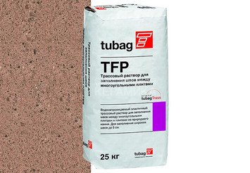 Трассовый раствор для заполнения швов Quick-mix TFP, водонепроницаемый темно-коричневый 25 кг 1
